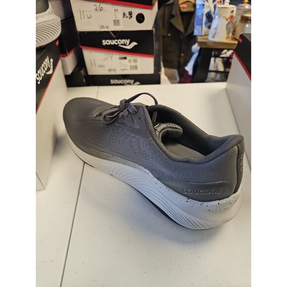 Saucony Echelon 10 Mens Size 13X W Wide Gray  Stability Shoes S21046-104 - Picture 3 of 7